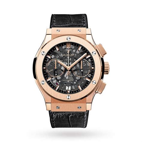 hublot classic fusion aero chronograph king gold|Hublot classic fusion chronograph santorini.